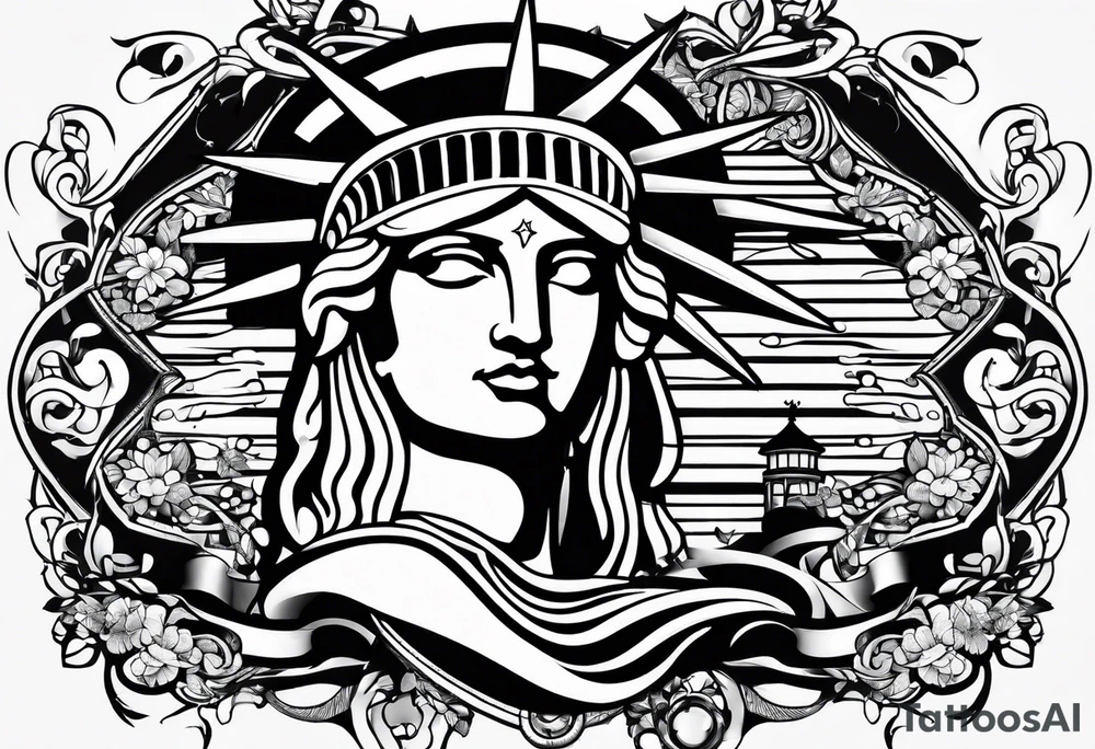 liberty tattoo idea