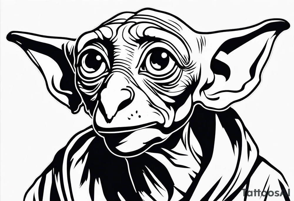 Dobby from harry potter tattoo idea