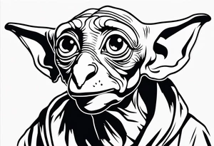 Dobby from harry potter tattoo idea