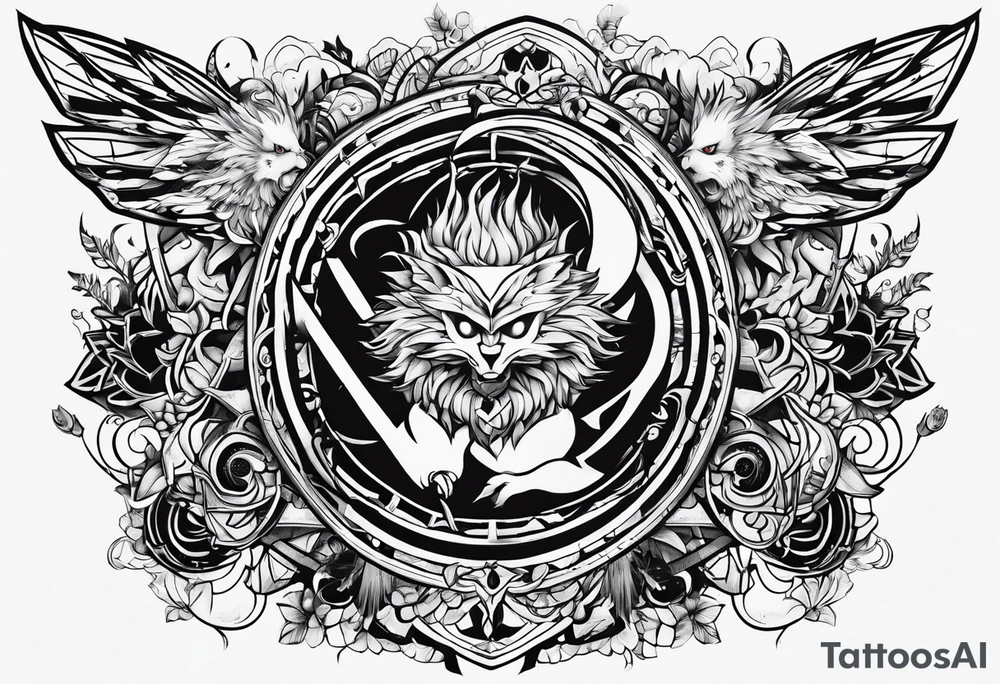 Hunter x Hunter tattoo tattoo idea