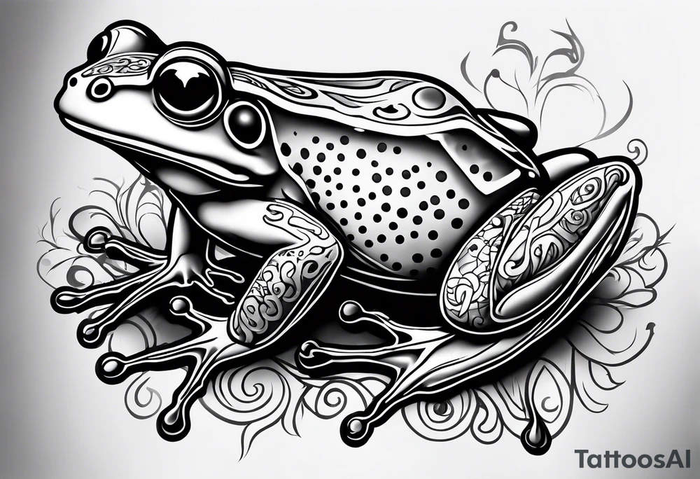 frogs tattoo idea