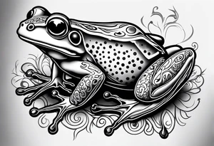 frogs tattoo idea