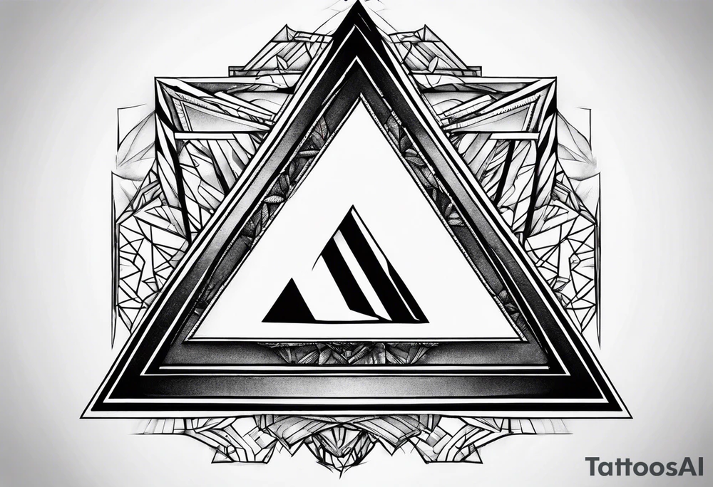 triangle tattoo idea