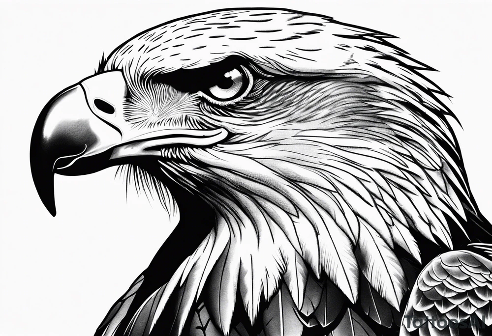 harpee eagle tattoo idea