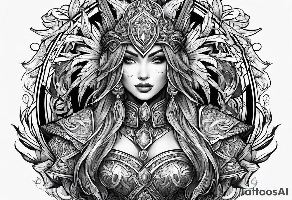 paladin tattoo idea
