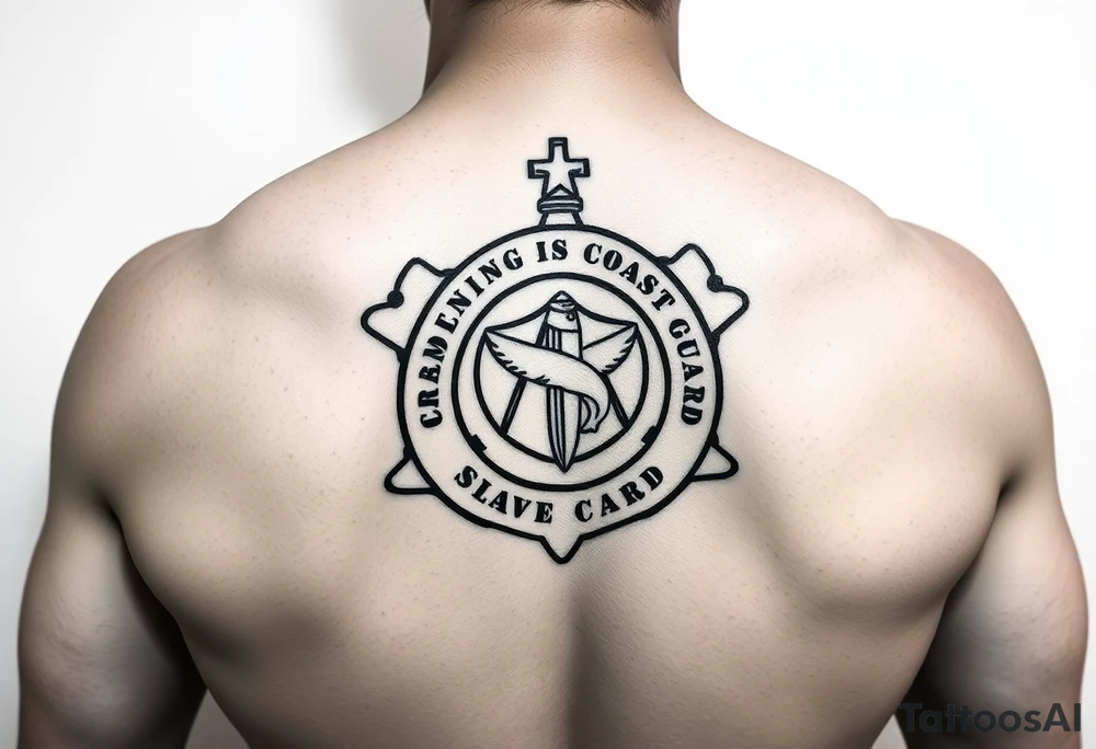 Female us coast guard officer tattoo idea