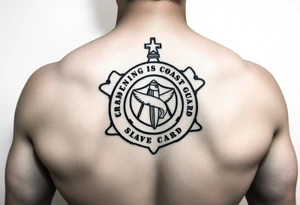 Female us coast guard officer tattoo idea