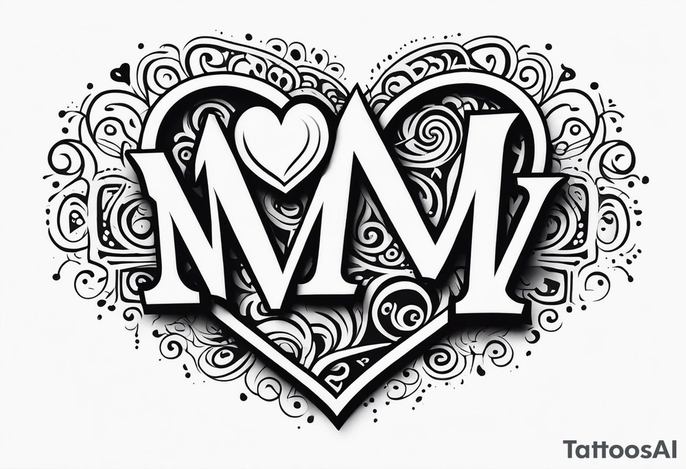 An M2 with a heart tattoo idea