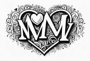 An M2 with a heart tattoo idea