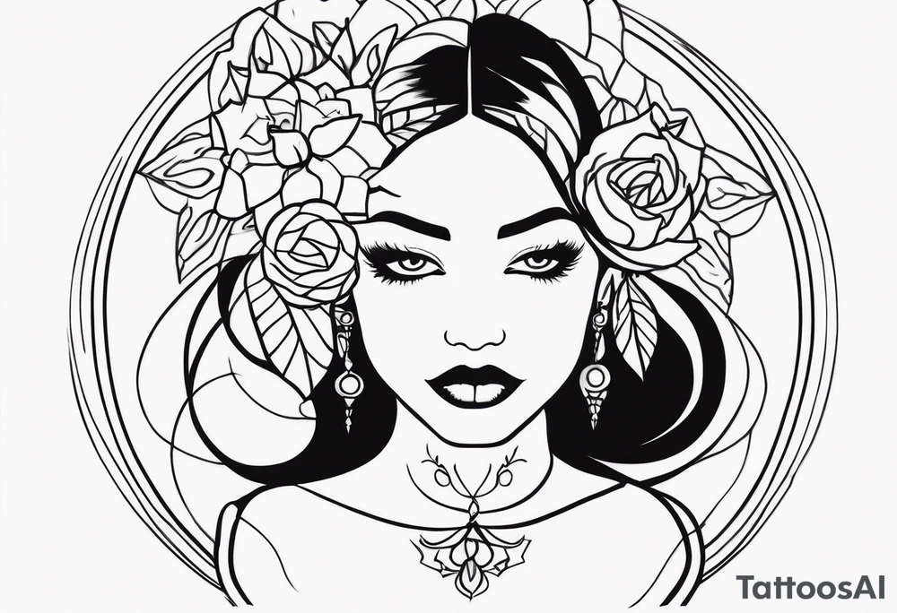 the face everyone fears and loves tattoo idea