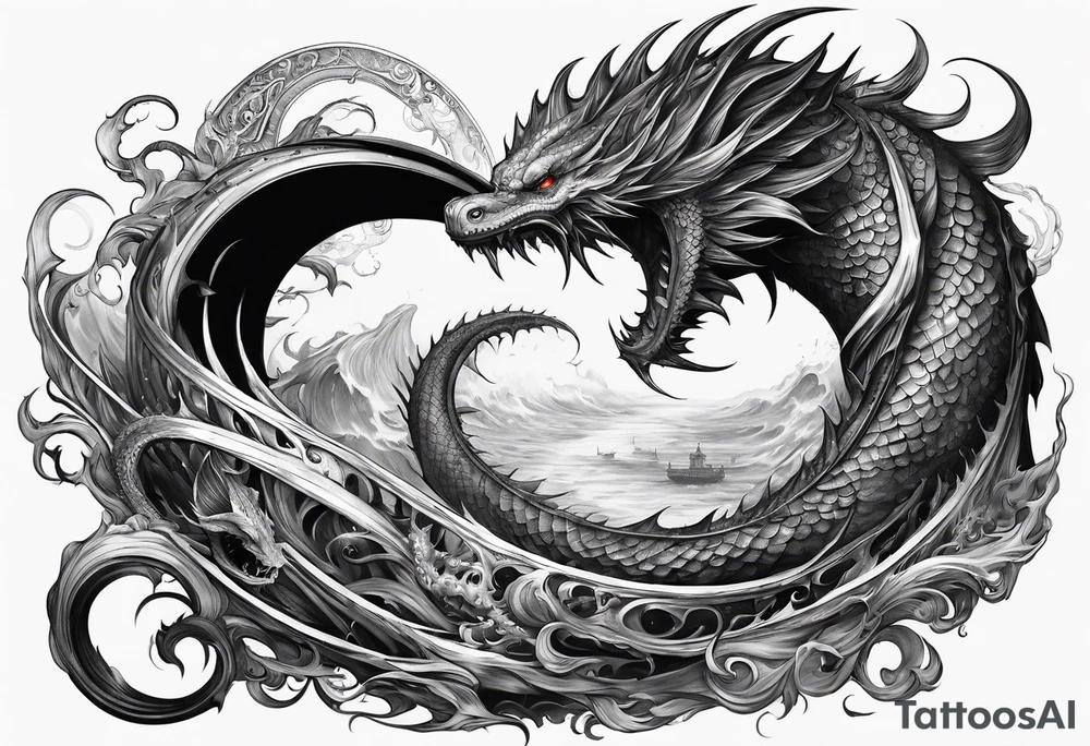 Leviathan from final fantasy tattoo idea