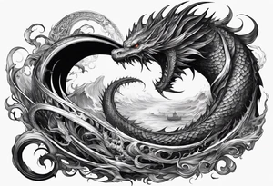 Leviathan from final fantasy tattoo idea