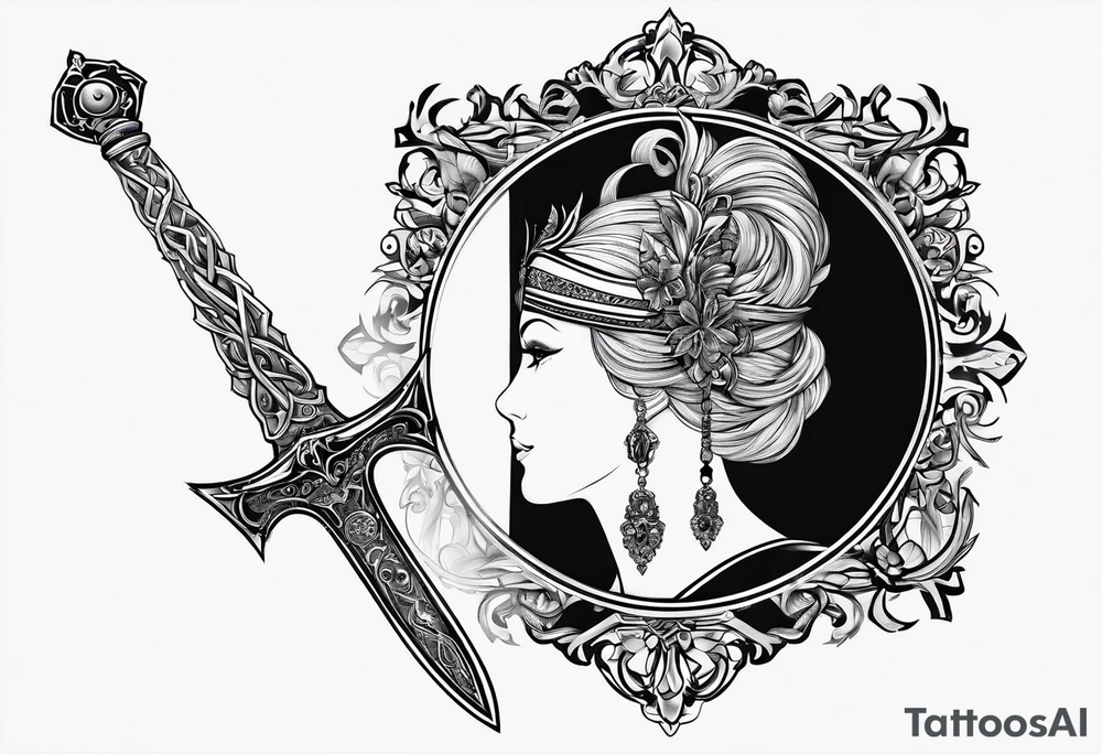 Viego's sword tattoo idea