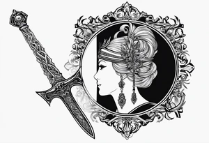 Viego's sword tattoo idea