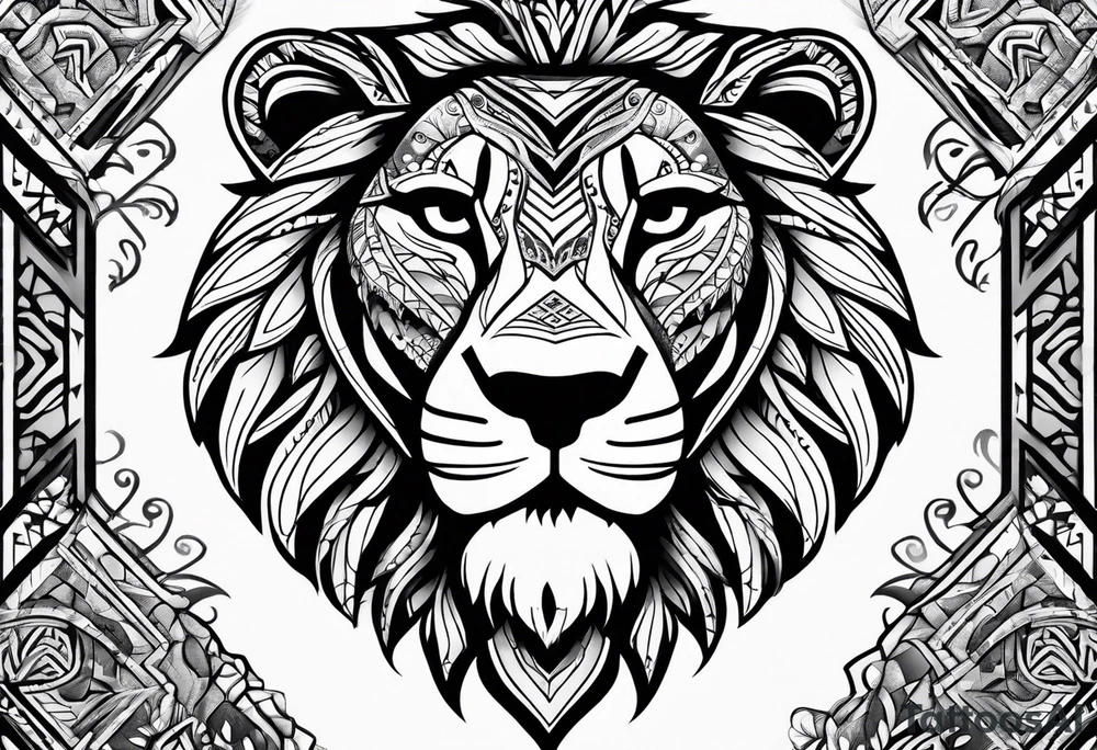 lion king tattoo idea