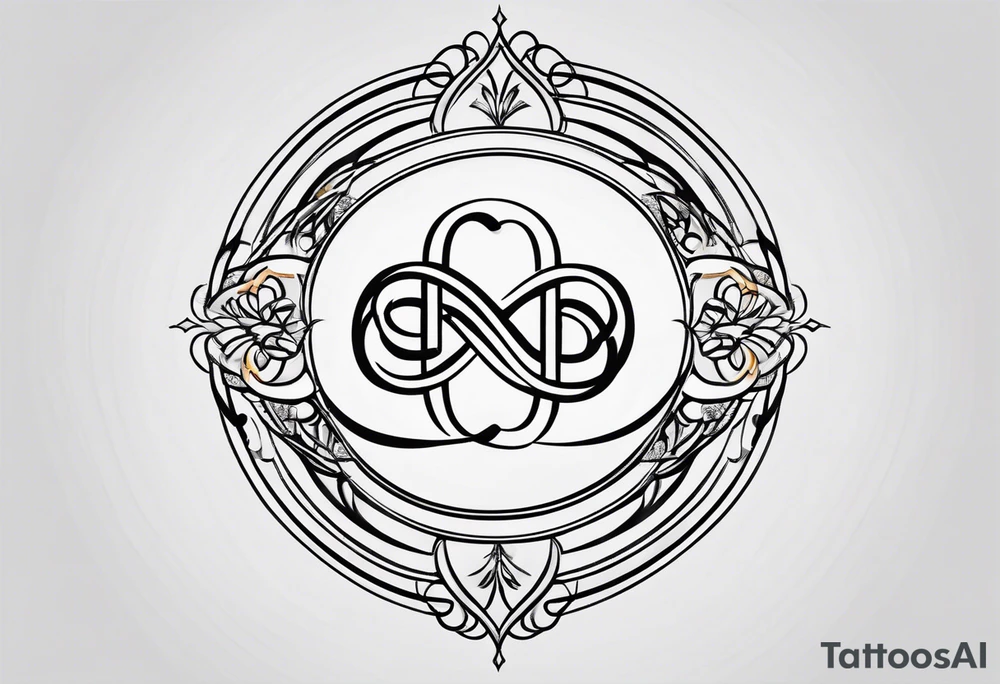 Simple Infinity symbol tattoo idea