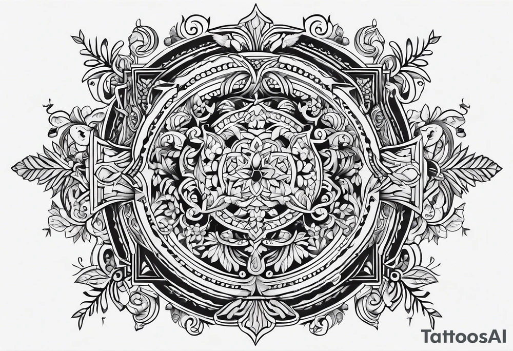 Slavic folktale tattoo idea