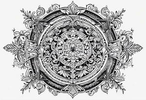 Slavic folktale tattoo idea