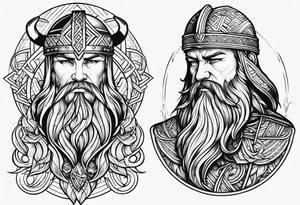 viking style tattoo for sleeve tattoo idea