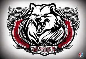 University of Wisconsin Madison Badgers tattoo idea