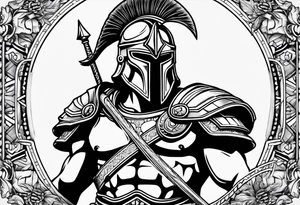 spartan tattoo idea