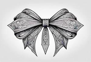 Gaandeevam bow tattoo idea