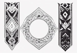 armband, berserk style tattoo idea