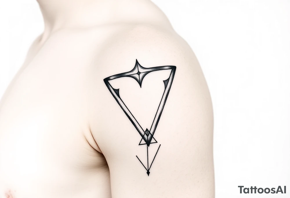 A tattoo representing the embracement of homosexuality. Keep the design elegant, modern, and deeply meaningful. tattoo idea