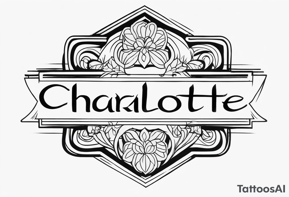 name, Charlotte tattoo idea