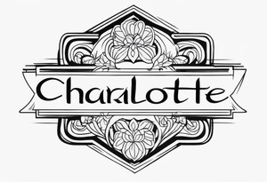 name, Charlotte tattoo idea