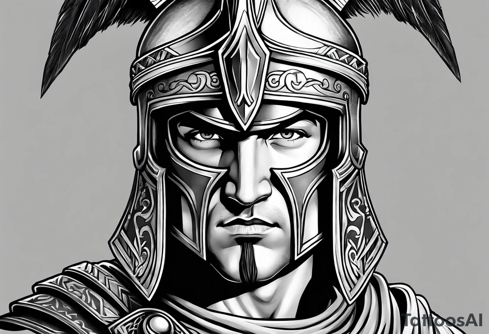 Spartan tattoo idea