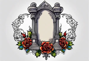 tombstone tattoo idea