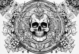 Geometric tattoo design tattoo idea