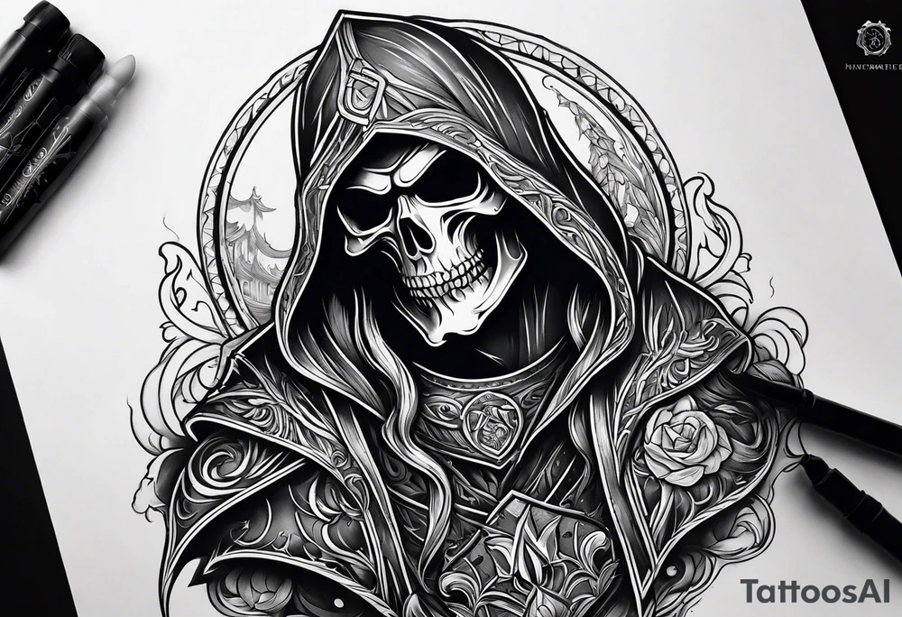 Reaper tattoo idea