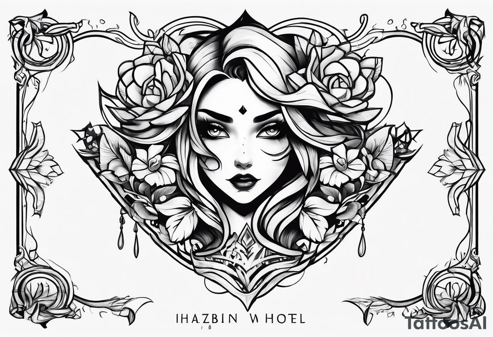 Hazbin hotel tattoo idea