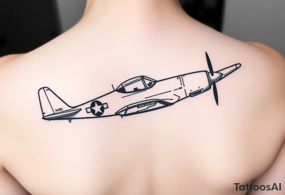 Corsair plane tattoo idea