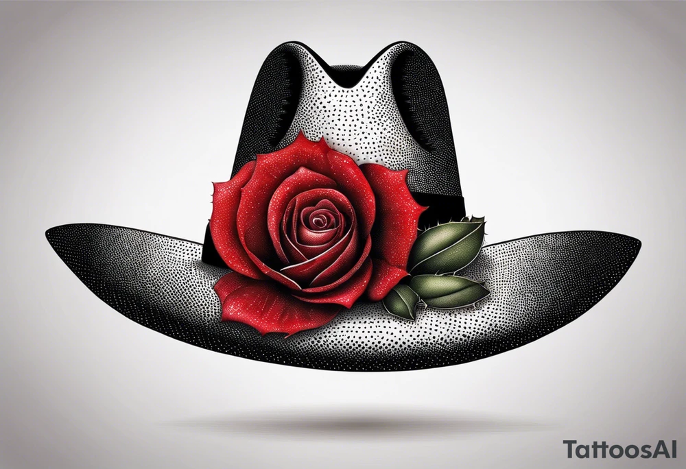 Mexican hat
red rose
day of dead
cactus
masonic tattoo idea