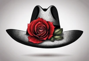 Mexican hat
red rose
day of dead
cactus
masonic tattoo idea