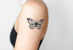 Butterfly tattoo idea