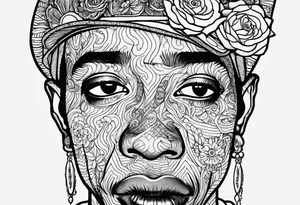flower boy album by tyler the creator tattoo idea