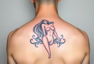 Naked women tattoo idea