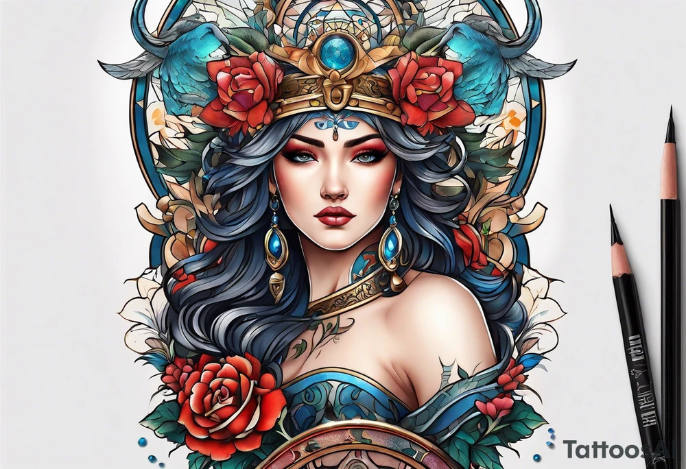 Zodiac tattoo idea