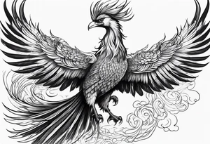 Vietnamese Phoenix tattoo idea