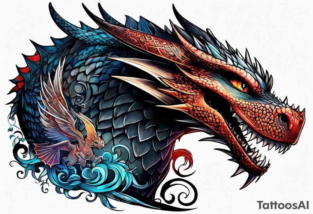 How to train your dragon tattoo idea