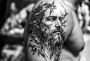 I press on toward the goal for the prize of the upward call of God in Christ Jesus tattoo idea