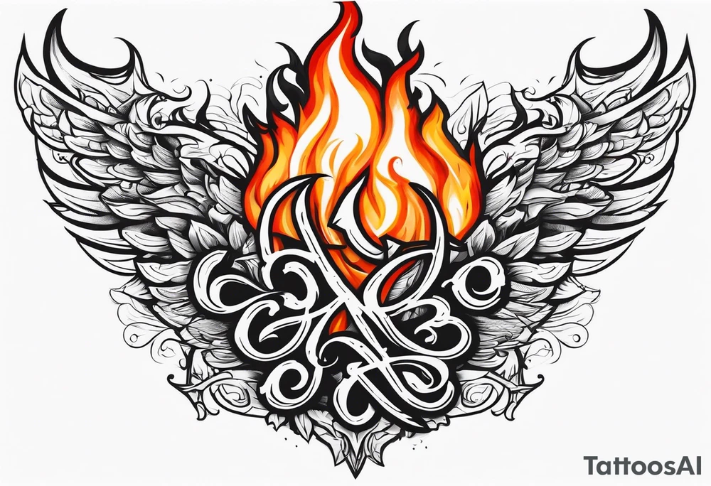 Valhalla on fire tattoo idea