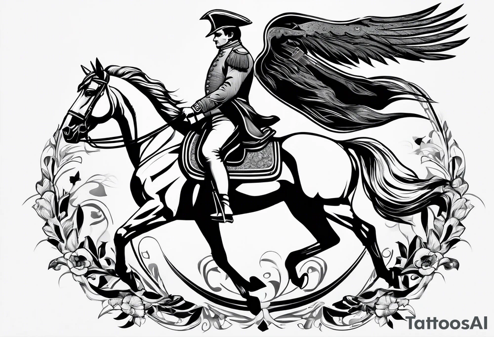 Napoleon on a horse tattoo idea