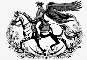 Napoleon on a horse tattoo idea