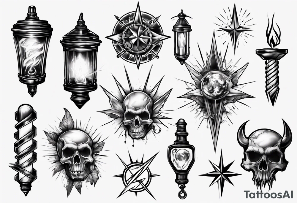 Lighting tattoo idea