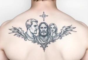 father son and holy spirit tattoo tattoo idea